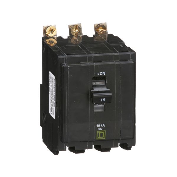 Interruptor termomagnético QOB, 15 A. QOB315 Schneider Electric