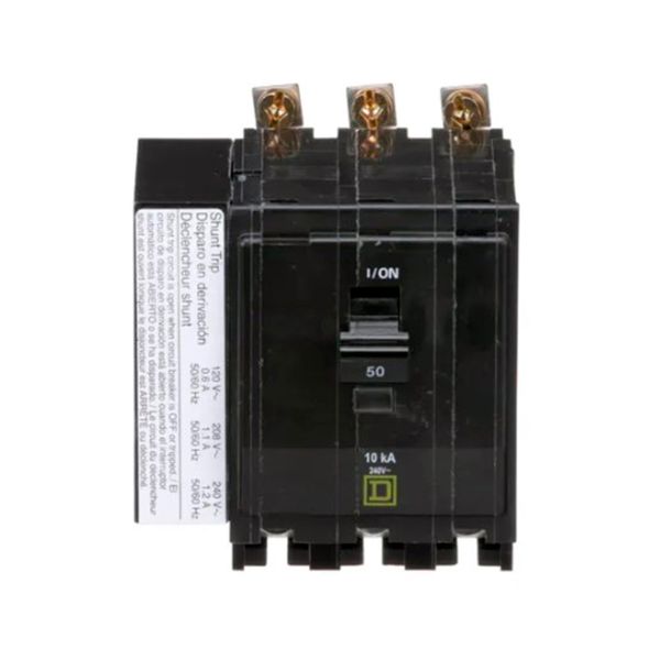 Mini disyuntor QO, 3 polos, 50 A. QOB3501021 Schneider Electric