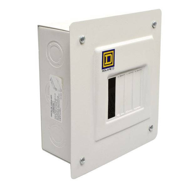 Centro De Carga QOD Zapatas Principales 60A Monofásico, 3 hilos 4sp Schneider Electric QOD4FB