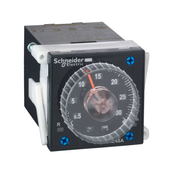 Relé temporizado modular, 0.2 s..300 h, 24-240 V. RE48AML12MW Schneider Electric