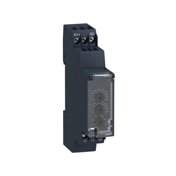Relevador de control de tensión, 65-260 V AC/DC. RM17UBE15 Schneider Electric