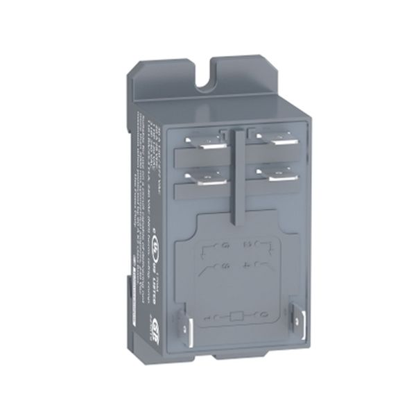 Relevador de potencia enchufable, 30 A, 2 NA, gris. RPF2ABD Schneider Electric
