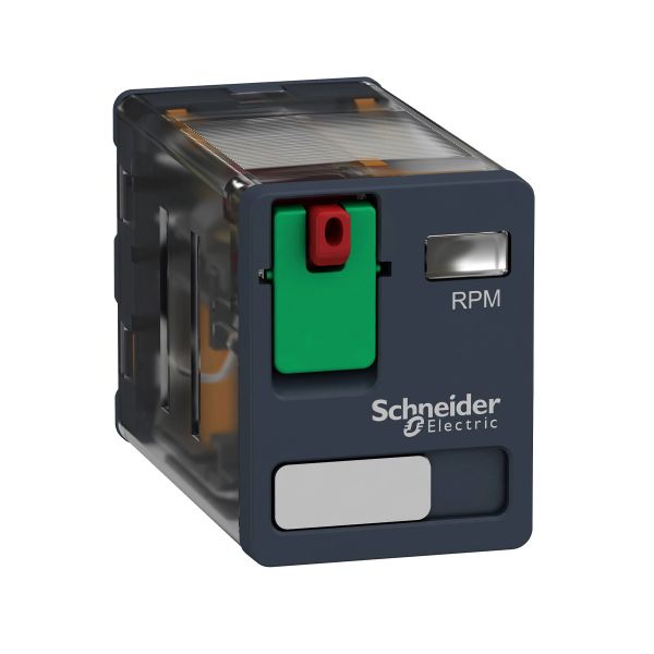 Relé enchufable de alimentación, 15 A, 120 V AC. RPM21F7 Schneider Electric
