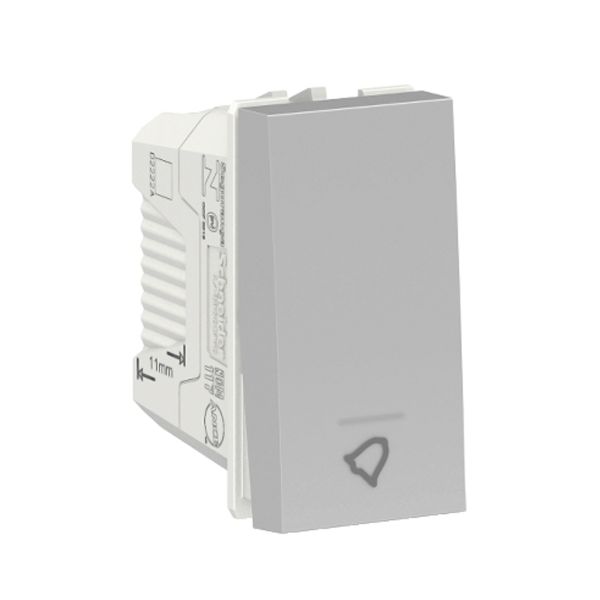 Pulsador para timbre 1 módulo 10 A, 250 V. S70112674 Schneider Electric