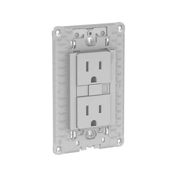 Contacto Dúplex, Toma Americana, 2 Polos + Tierra, 15 A, S70327074 Schneider Electric