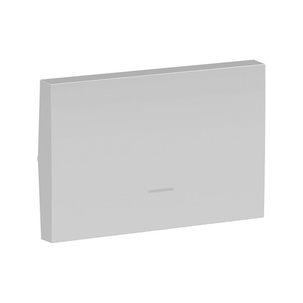 Tecla para interruptor pulsador, 3 módulos, aluminio. S71203074 Schneider Electric