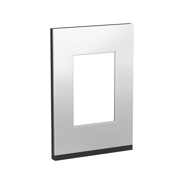 Placa Metálica, 3 Módulos, Orion Grafito, S734103849 Schneider Electric