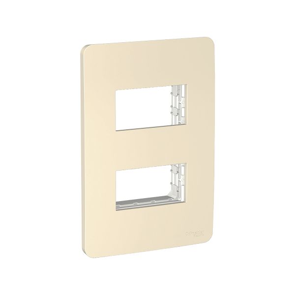 Placa con Chasis de 2 Módulos S735121014 Schneider Electric