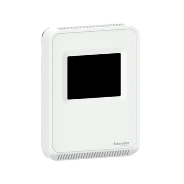 Sensor de humedad con pantalla táctil a color. SLPSTX2 Schneider Electric