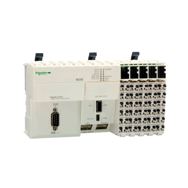 Base compacta M258, 42 E/S, 24 V DC. TM258LF42DT Schneider Electric