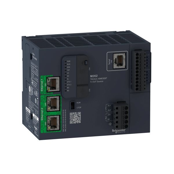 Controlador lógico de movimiento con 8 entradas y salidas digitales. TM262L10MESE8T Schneider Electric