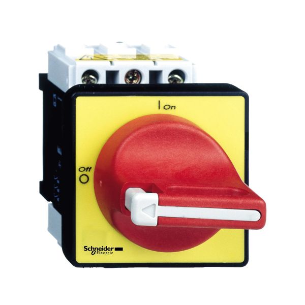 Interruptor seccionador de paro de emergencia, 25 A. VCF0 Schneider Electric