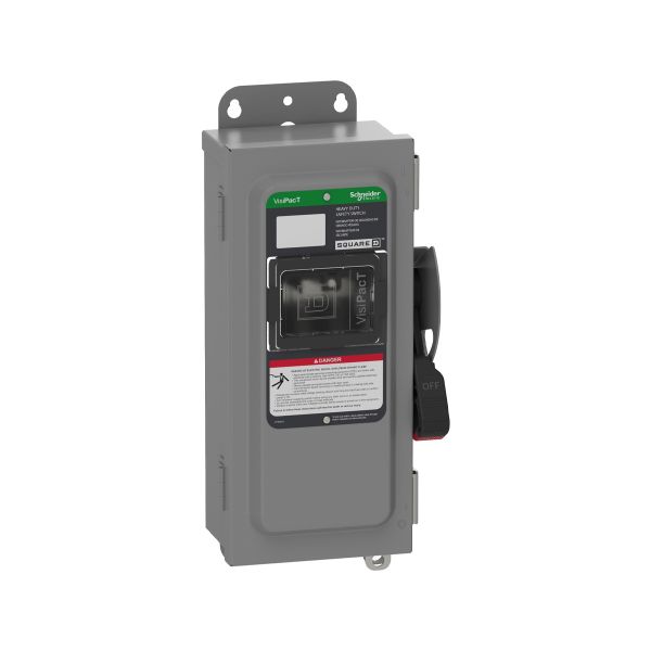 Interruptor de seguridad para uso pesado, 3 polos, 30 A. VH321AWKGL Schneider Electric