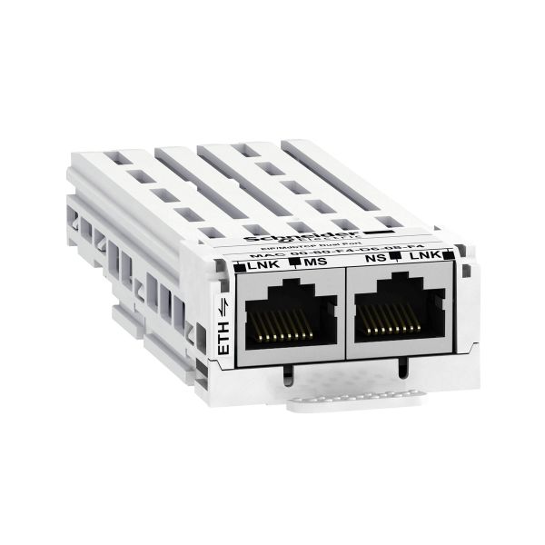 Módulo de comunicación, 10 o 100Mbps, 2 conectores RJ45. VW3A3721 Schneider Electric