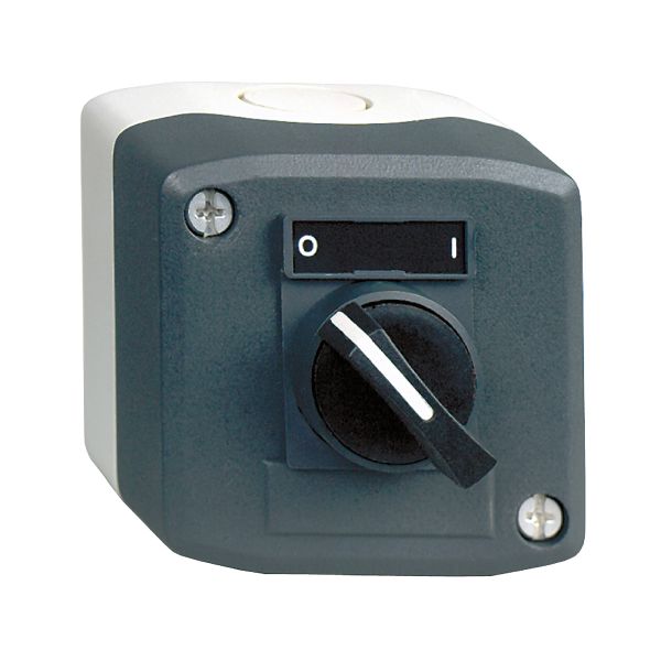Estación de control, plástico, 1 selector, maneta estándar, ø 22. XALD134 Schneider Electric