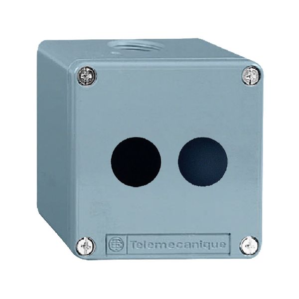 Pulsador de carcasa vacía con 2 aberturas de 22mm. XAPG29202 Schneider Electric