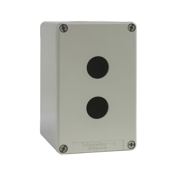 Caja metálica para botones - 130x80x74 mm. XAPG29502 Schneider Electric