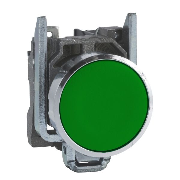 Pulsador rasante verde XB4, 22mm, 1NA. XB4BA31 Schneider Electric