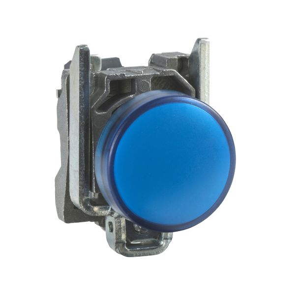 Piloto luminoso LED, 24 VCA/CC, azul. XB4BVB6 Schneider Electric
