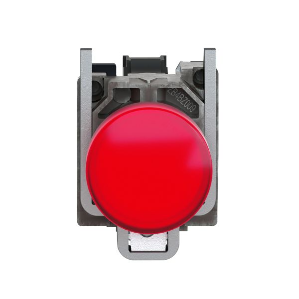 Piloto luminoso LED XB4, rojo, 22mm, 230v.XB4BVM4 Schneider Electric