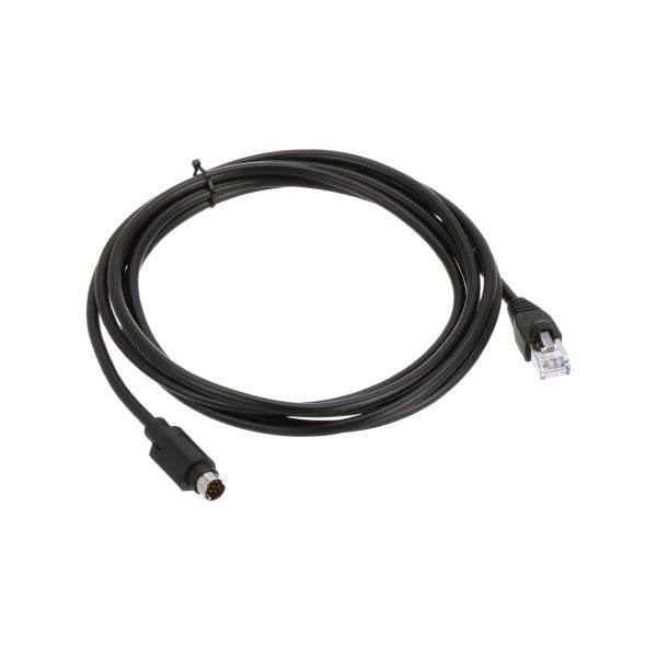 Cable comunicación serie, 2,5 m, 1 mini DIN macho + 1. XBTZ9780 Schneider Electric