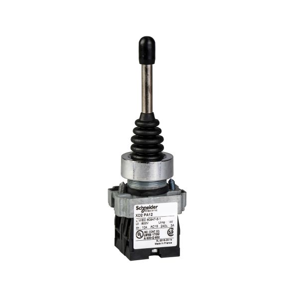 Controlador joystick completo, 22 mm, 4 direcciones. XD2PA24 Schneider Electric