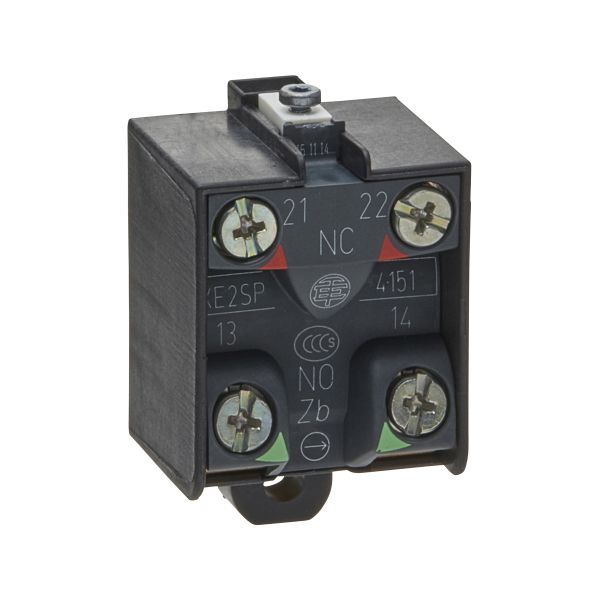 Bloque de contactos, acción rápida, 1 NA + 1 NC. XE2SP4151 Schneider Electric