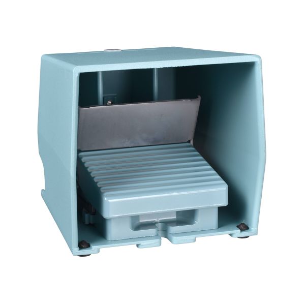 Interruptor de pedal de seguridad metálico azul, 2NC+2NO. XPEM511 Schneider Electric