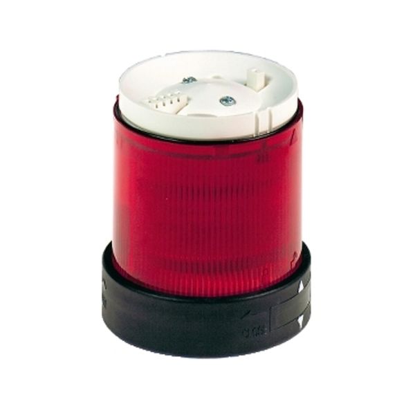 Luz intermitente con LED integral, rojo, Ø 70 mm. XVBC5M4 Schneider Electric