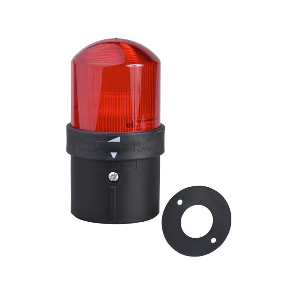 Unidad iluminada roja intermitente, BA 15d base, 24-48 V CC. XVBL4B4 Schneider Electric