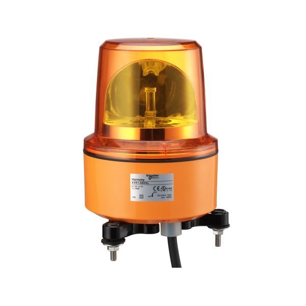 Espejo rotativo precableado Ø 130 mm, sin zumbador, rojo, 120 V. XVR13G04L Schneider Electric