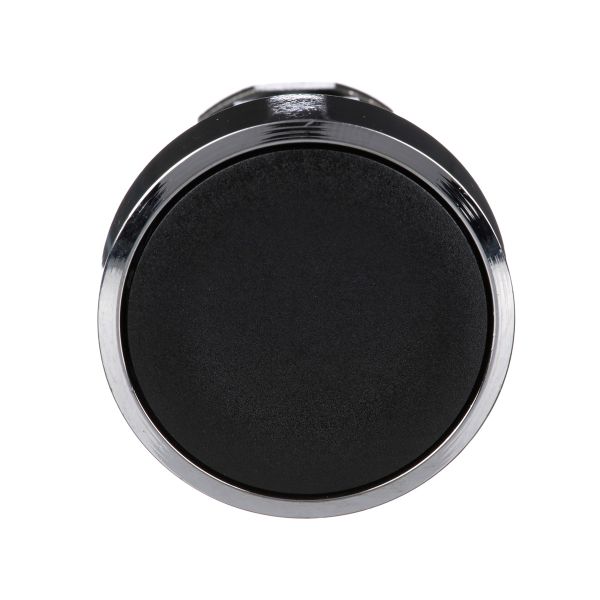 Cabeza de pulsador, Ø 22, negro. ZB4BA2 Schneider Electric