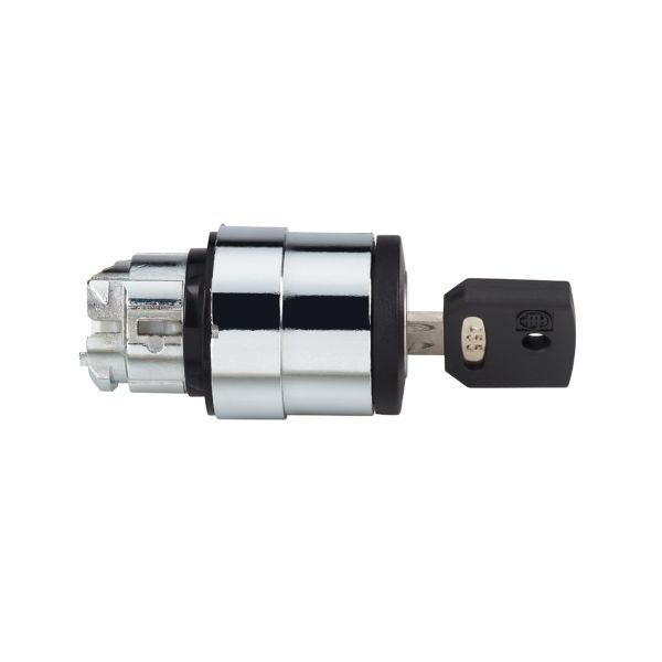 Cabezal selector de 3 posiciones con llave, Ø 22. ZB4BG5 Schneider Electric