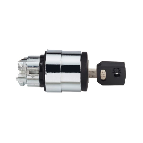cabeza selector con llave, 2 posiciones, Ø 22, negro.ZB4BG6 Schneider Electric
