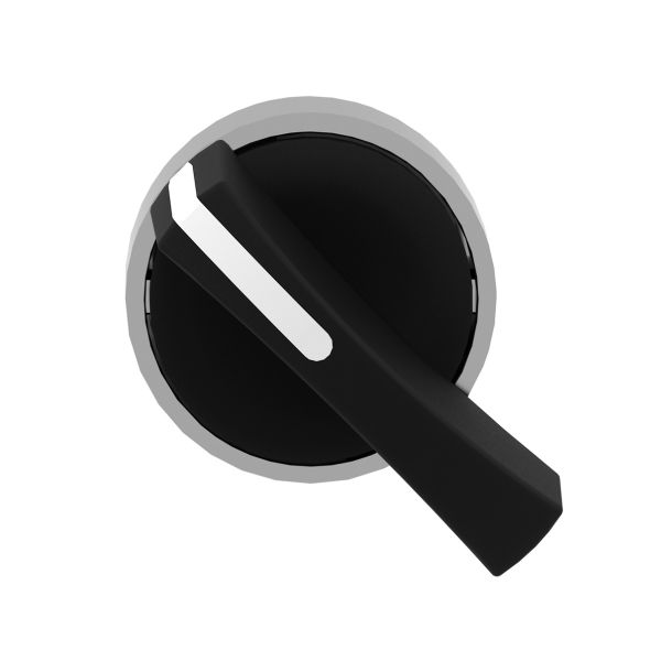 Cabeza selector 3 posiciones maneta larga, 22mm, negro. ZB4BJ5 Schneider Electric