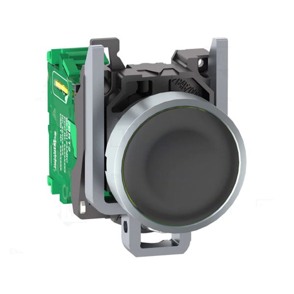 Pulsador inalámbrico y sin batería, metal, negro, Ø 22 mm. ZB4RTA2 Schneider Electric