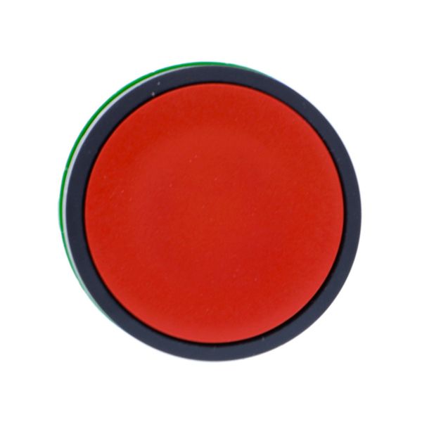 Cabeza pulsador rasante rojo, no luminoso, circular. ZB5AA4 Schneider Electric