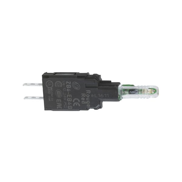Bloque de luz blanco con cuerpo/collar de fijación con LED integrado 48-120 V. ZB6EG1B Schneider Electric