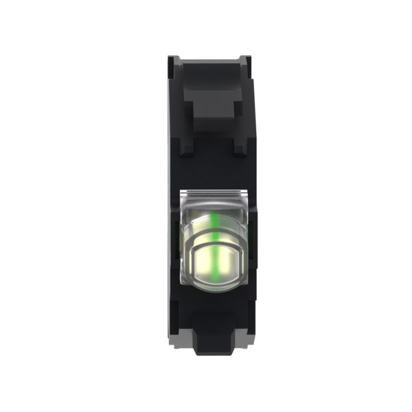 Bloque luminoso, LED integrado blanco, 24/120V. ZBVBG1 Schneider Electric