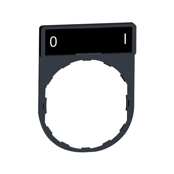 Portaetiqueta 30 x 40 mm, c/etiqueta O-I. ZBY2178 Schneider Electric