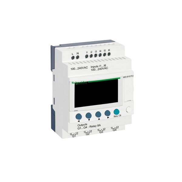 Relevador inteligente modular, 100/240V AC. SR3B101FU Schneider Electric