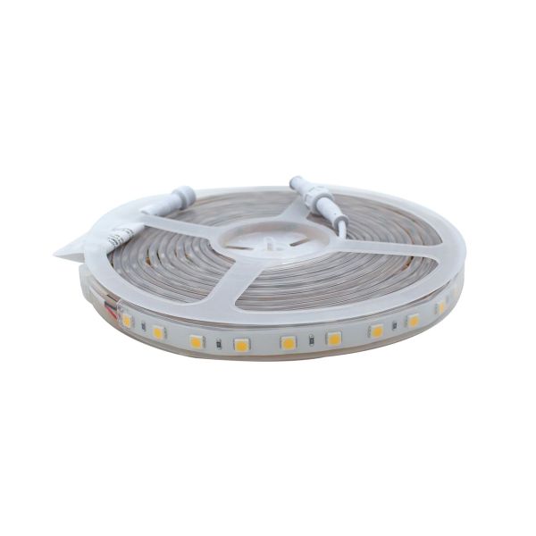 Tira flexible LED, luz suave cálida, 127 V. MLED-60IP45505012 Tecnolite