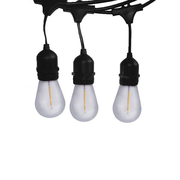 Serie decorativa LED para exterior, 24 focos. SERIP65E2724WLEDS Tecnolite