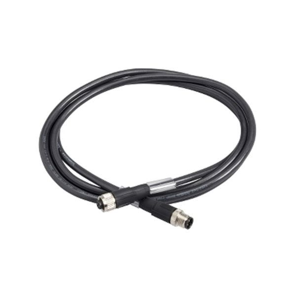 Cable blindado con conector macho y hembra M12, 10 m. TCSMCN1M1F10 Schneider Electric