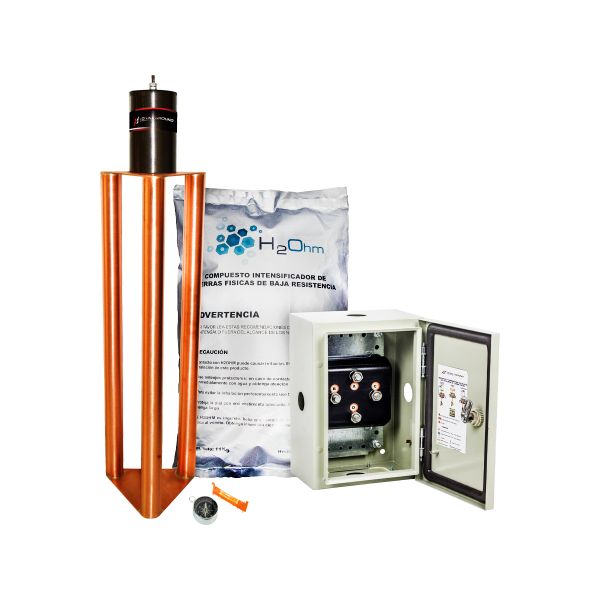 Kit de sistema de puesta a tierra 400K, con capacidad de 400 A. TG-TG-400K Total Ground