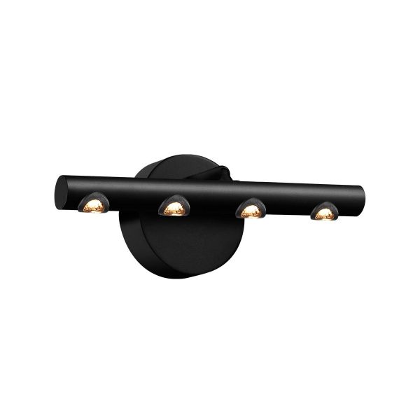 Lámpara LED dirigible, 9 W, luz cálida brillante, 3000 K, negro. 09TLLED2031MV30N Tecnolite