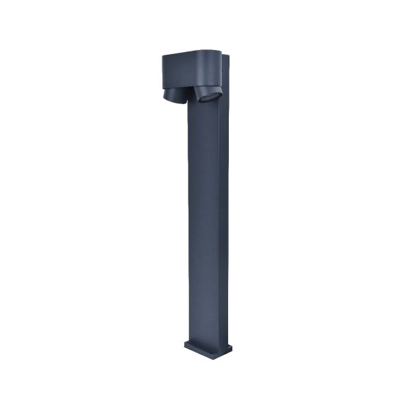 Mini poste para exterior de 75 cm, gris oscuro, 12 W. 100H1084MVG Tecnolite