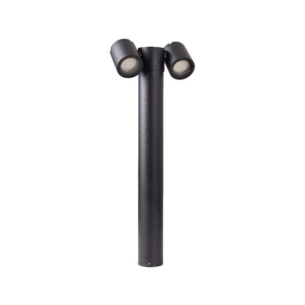 Mini poste para exterior de 55 cm, negro, 12 W. 100H433MVN Tecnolite