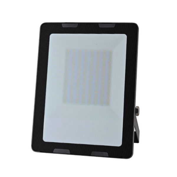 Reflector LED, negro, exterior, 6500 K, 100 W. 100LQLEDT65MVN Tecnolite