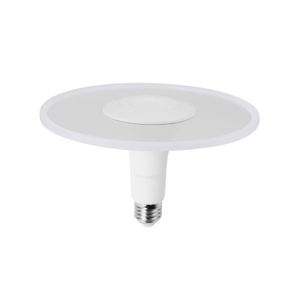 Foco circular, LED, 10.5 W, luz de día, base E27, atenuable por apagador. 10DCIRLED65STPMV Tecnolite